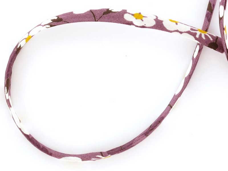 Cordon Liberty Mitsi prune, x10cm dans Cordons Liberty par Couture et Cie