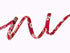 Cordon Liberty Mitsi Valeria fraise des bois, x10cm dans Cordons Liberty par Couture et Cie