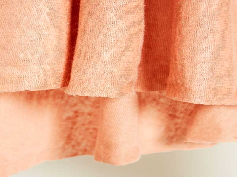 Tissu jersey lin rose Mind the Maker, x10cm dans Mind The Maker par Couture et Cie