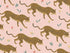 Tissu Rifle Paper Camont jaguar rose, x10cm dans Rifle Paper Co par Couture et Cie