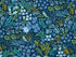 Tissu Rifle Paper English Garden Meadow blue, x10cm dans Rifle Paper Co par Couture et Cie