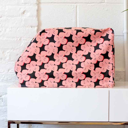 Tissu coton enduit mat Cloud 9 Pink rose, x10cm dans Accueil par Couture et Cie
