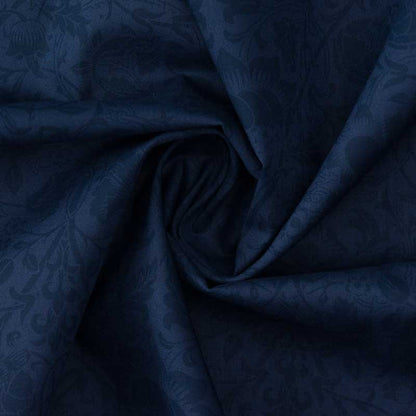 Tissu Liberty Lodden bleu marine ton sur ton, x10cm