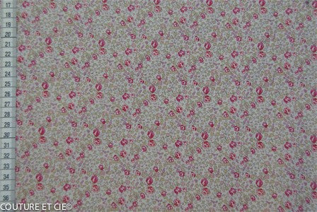 Tissu Liberty Eloise rose, x10cm dans Tissus LIBERTY OF LONDON par Couture et Cie