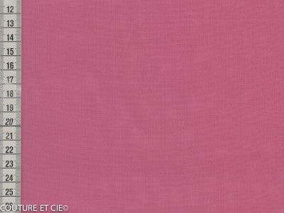 Batiste de Lawn églantine, coupon 70x140cm dans Tissus unis par Couture et Cie