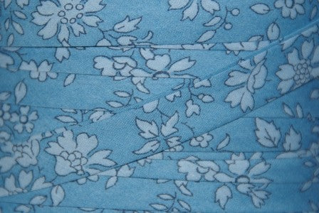 Biais Liberty Capel bleu jean, x10cm dans BIAIS par Couture et Cie