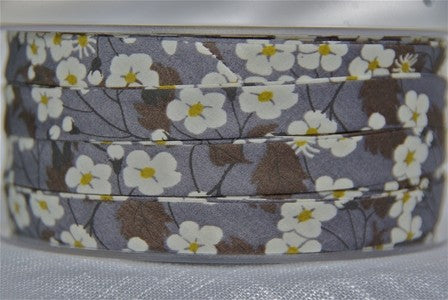 Biais Mitsi taupe dans Biais Liberty par Couture et Cie