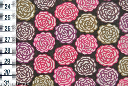 Tissu Liberty Stefan rose et marron dans Tissus LIBERTY OF LONDON par Couture et Cie