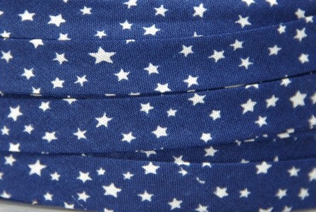 Biais Voie lactée bleu nuit dans Tous les biais par Couture et Cie