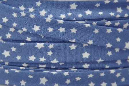 Biais Voie lactée bleu céleste dans Tous les biais par Couture et Cie