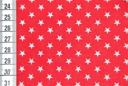 Tissu Etoiles Rouge dans Tissus Etoiles par Couture et Cie