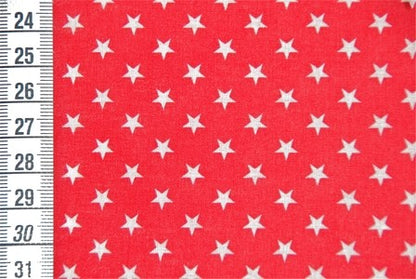 Tissu Etoiles Rouge dans Tissus Etoiles par Couture et Cie