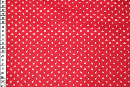 Tissu Etoiles Rouge dans Tissus Etoiles par Couture et Cie