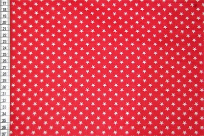 Tissu Etoiles Rouge dans Tissus Etoiles par Couture et Cie