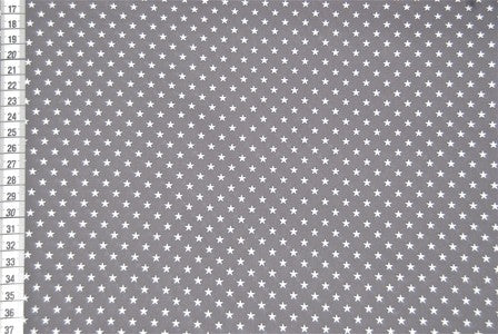Batiste gris étoiles blanches, coupon 80x140cm dans FRANCE DUVAL STALLA par Couture et Cie