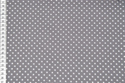 Batiste gris étoiles blanches, coupon 80x140cm dans FRANCE DUVAL STALLA par Couture et Cie