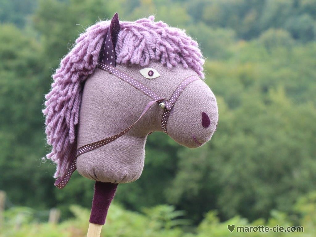 Kit Cheval bâton violet dans jouets par Marotte et Cie