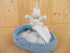 BEBE DANS SON COUFFIN Bleu dans Home par Marotte et Cie