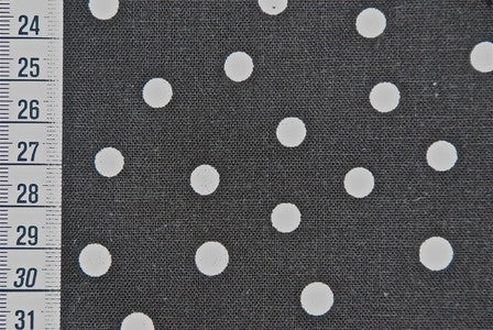 Métis noir à pois dans TISSUS JAPONAIS par Couture et Cie
