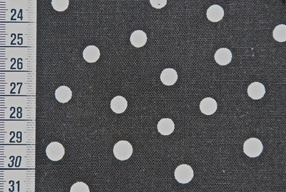 Métis noir à pois dans TISSUS JAPONAIS par Couture et Cie