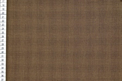 Tissé teint carreaux chocolat dans TISSUS JAPONAIS par Couture et Cie