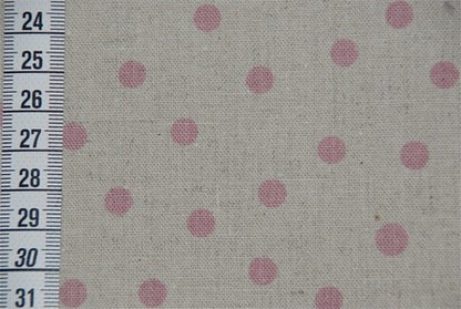 Métis à pois rose dans TISSUS JAPONAIS par Couture et Cie