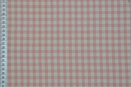Tissé teint vichy rose dans TISSUS JAPONAIS par Couture et Cie