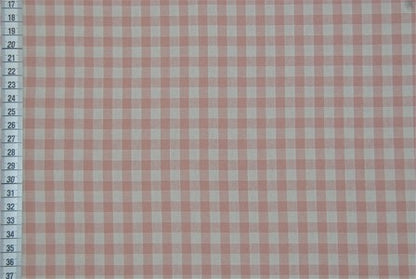 Tissé teint vichy rose dans TISSUS JAPONAIS par Couture et Cie