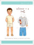 Sketchbook Shirt & Shorts pattern dans Oliver S par Couture et Cie