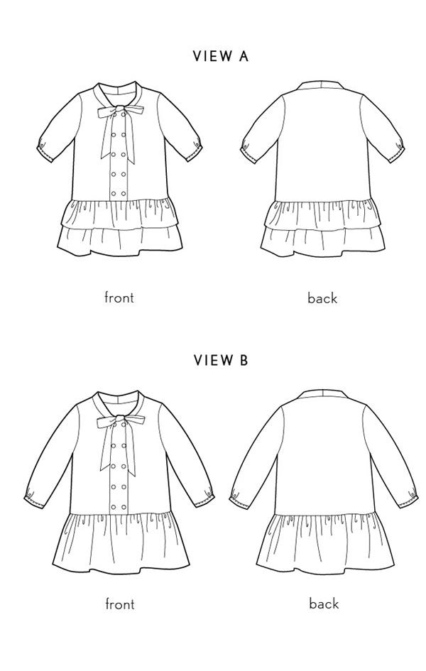 Apple-Picking Dress pattern dans Oliver S par Couture et Cie