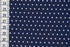 Tissu Petit Pois bleu marin, x10cm dans Tissus Pois par Couture et Cie