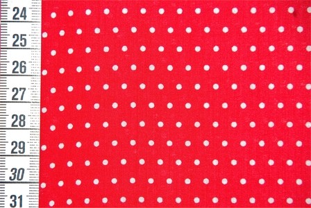 Tissu Petit Pois rouge dans Tissus par Couture et Cie