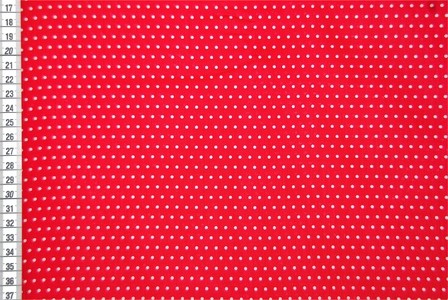 Tissu Petit Pois rouge dans Tissus par Couture et Cie