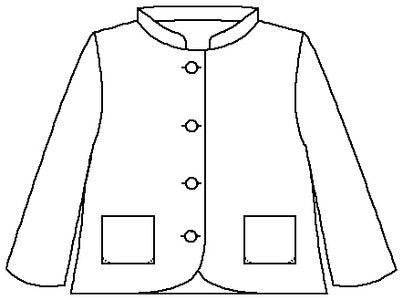 Patron veste Black Pearl dans Papillon et Mandarine par Couture et Cie