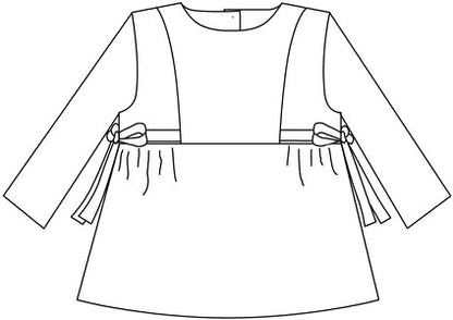 Patron blouse Colombine dans Papillon et Mandarine par Couture et Cie