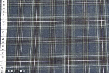 Scottish bleu nuit dans Tissus par Couture et Cie