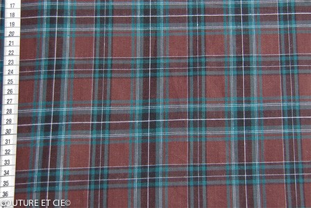 Scottish chataigne dans Tissus par Couture et Cie