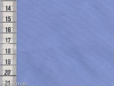 Popeline azur dans Popelines par Couture et Cie